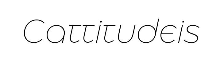 Eastman Alternate Trial Extralight Italic  Free Fonts Download