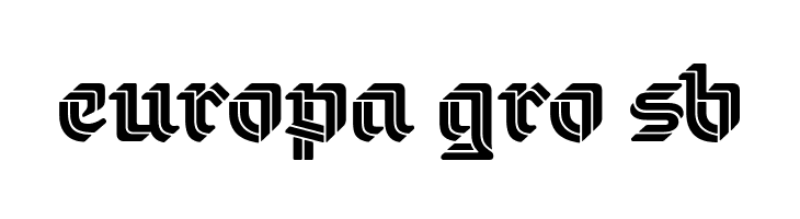 Gronau Trial Inline  Free Fonts Download