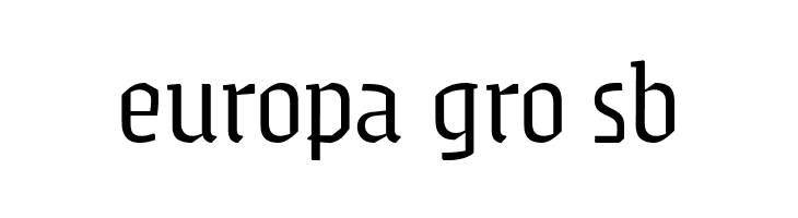 Gronau Neue Trial Regular  Free Fonts Download
