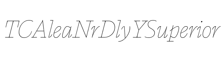 Calvino Grande Trial Monoline Italic  Free Fonts Download