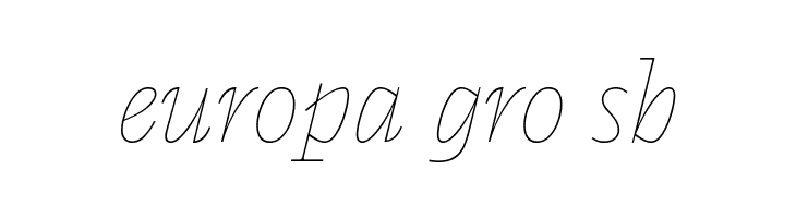 Calvino Grande Trial Monoline Italic  Free Fonts Download