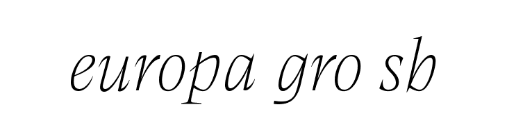 CalvinoGrandeItalicVarTrial  Free Fonts Download