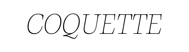 CalvinoTrial Thin Italic  Free Fonts Download