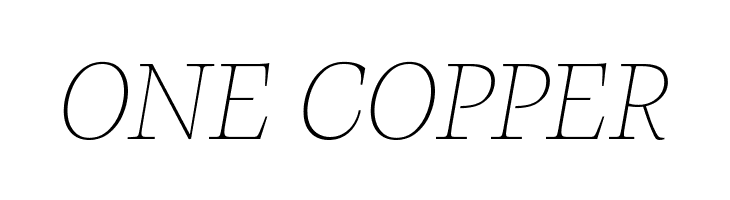 CalvinoTrial Thin Italic  Free Fonts Download