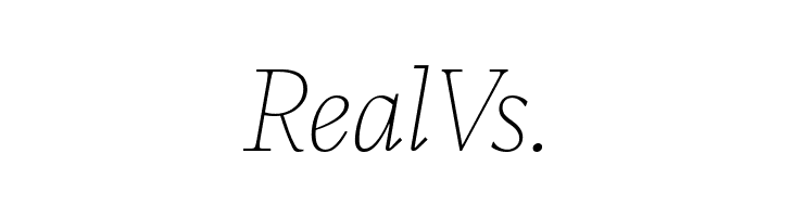 CalvinoTrial Thin Italic  Free Fonts Download