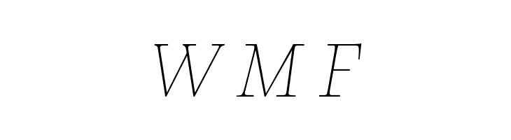 CalvinoTrial Thin Italic  Free Fonts Download