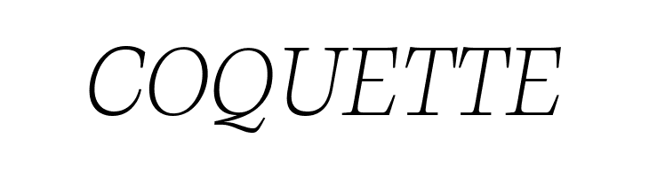 CalvinoTrial Extralight Italic  Free Fonts Download