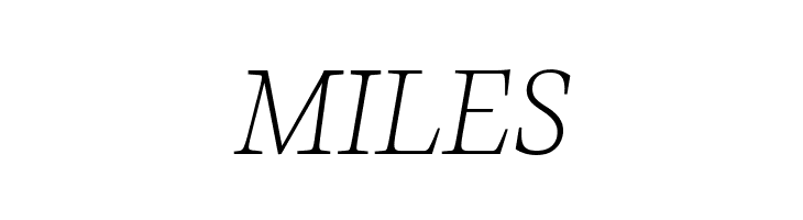 CalvinoTrial Extralight Italic  Free Fonts Download