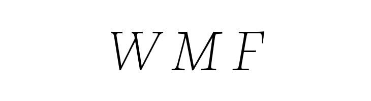 CalvinoTrial Extralight Italic  Free Fonts Download