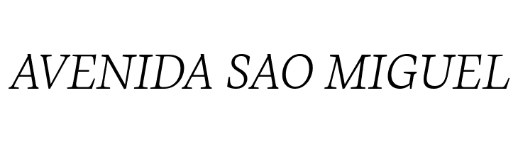 CalvinoTrial Light Italic  Free Fonts Download