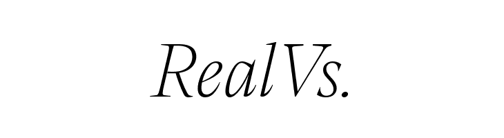 Calvino Grande Trial Extralight Italic  Free Fonts Download