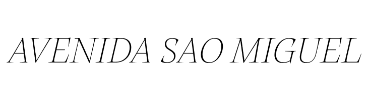 Calvino Grande Trial Thin Italic  Free Fonts Download