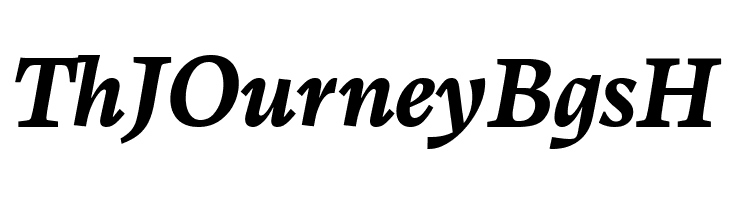 CalvinoTrial Bold Italic  Free Fonts Download