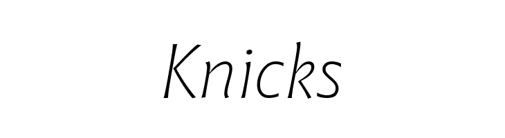 Malik Trial Extralight Italic  Free Fonts Download