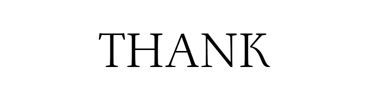 THANK Monterchi Serif Trial Book Font