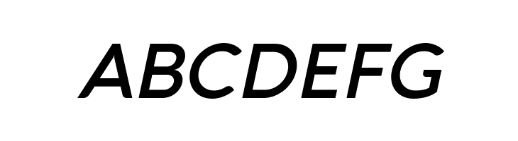 Aquawax Pro Trial DemiBold Italic  Free Fonts Download