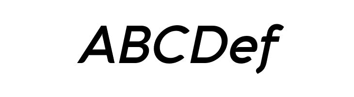 Aquawax Pro Trial DemiBold Italic  Free Fonts Download