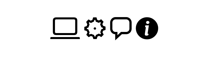 Aquawax Pro Pictograms Regular  Free Fonts Download