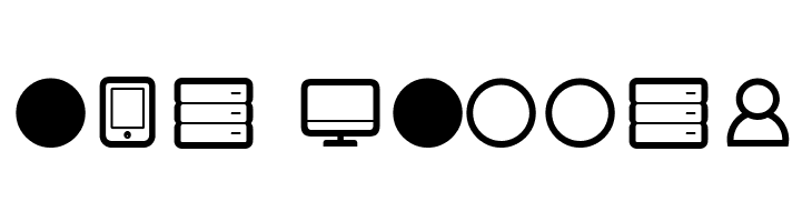 Aquawax Pro Pictograms Regular  Free Fonts Download