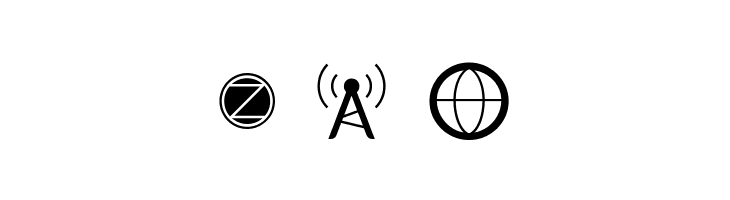 Aquawax Pro Pictograms Regular  Free Fonts Download