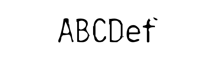 Burned-Gothic  Free Fonts Download