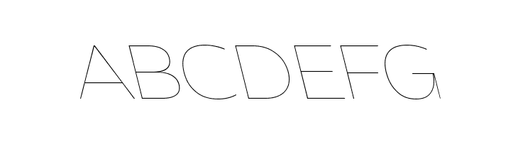 Asgard Trial Fit Thin Backslant  Free Fonts Download