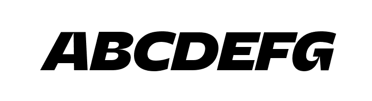 Asgard Trial Fit Xbold Italic  Free Fonts Download