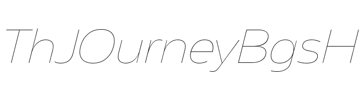 Asgard Trial Fit Thin Italic  Free Fonts Download