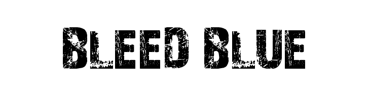 BLEED%2BBLUE 28 Days Later Font