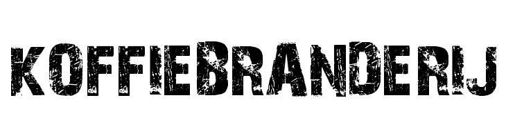 KOFFIEBRANDERIJ 28 Days Later Font