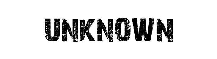 UNKNOWN 28 Days Later Font