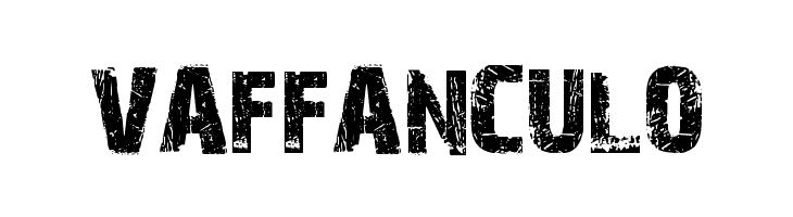 VAFFANCULO 28 Days Later Font