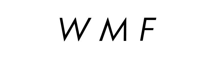 Klein Text Trial Book Italic  Free Fonts Download