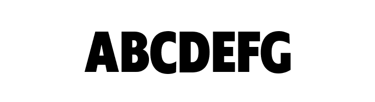 Klein Condensed Trial Extrabold  Free Fonts Download