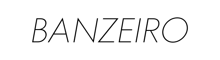 Klein Trial Extralight Italic  Free Fonts Download