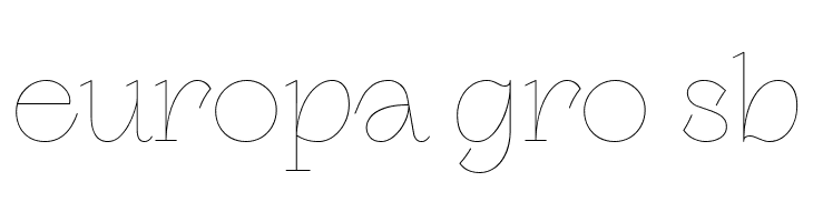 Erotique Trial Monoline  Free Fonts Download