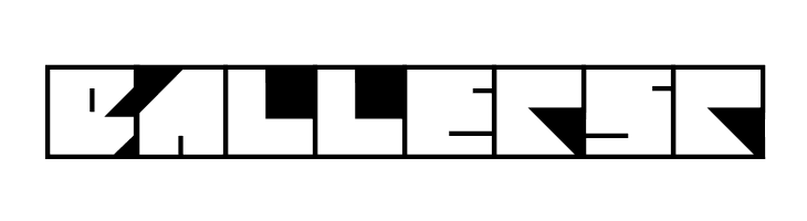 Four Four Black  Free Fonts Download