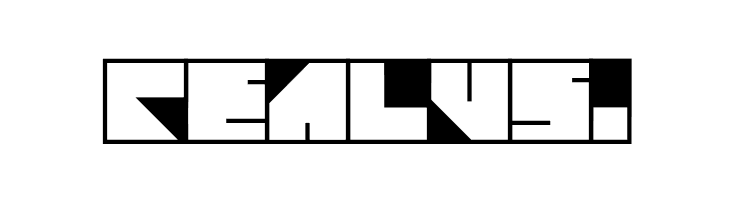 Four Four Black  Free Fonts Download