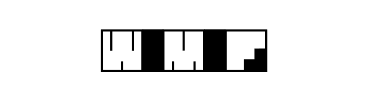 Four Four Black  Free Fonts Download