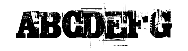 TRASHED  Free Fonts Download