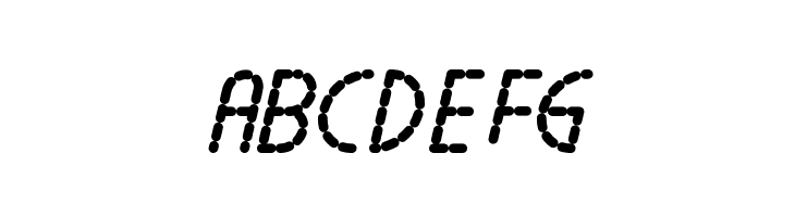 Lamborgini ExtraBoldItalicDash  Free Fonts Download