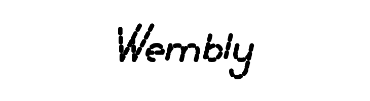 Lamborgini ExtraBoldItalicDash  Free Fonts Download