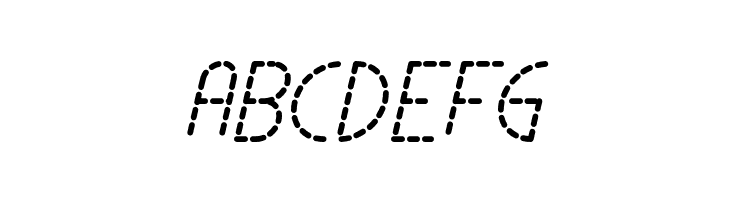 Lamborgini Italic Dash  Free Fonts Download