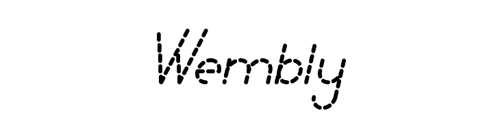 Lamborgini Italic Dash  Free Fonts Download