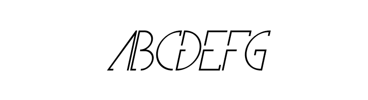 Avint Thin Italic  Free Fonts Download