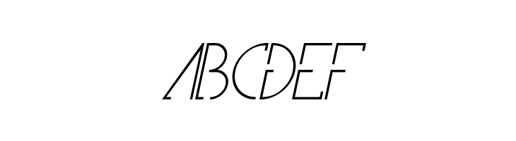 Avint Thin Italic  Free Fonts Download