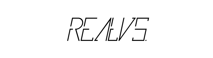 Avint Thin Italic  Free Fonts Download