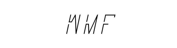 Avint Thin Italic  Free Fonts Download