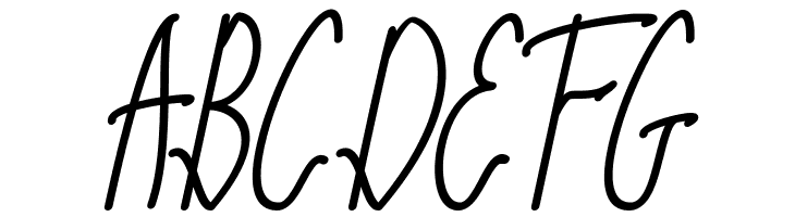 Komonesia Signature Slant  Free Fonts Download