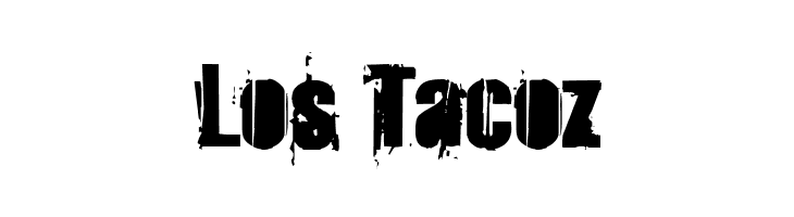 Los%2BTacoz StrokeyBacon Font